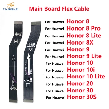 Основна такса, гъвкав конектор на дънната платка, гъвкав кабел, Резервни части за Huawei Honor 8 9 10 20 30 Lite Pro 30S 8C 8X 10i