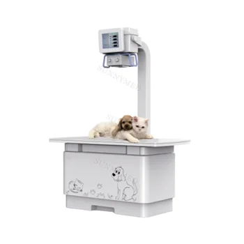 Ветеринарна Медицинска Рентгенова система на САЙ-D1600 Vet висока честота Цифров Ветеринарен Рентгенов апарат с мощност 5 кВт Ветеринарен Цифров Рентгенов апарат