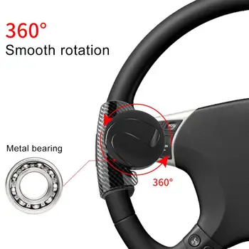 Универсална дръжка на завъртане на волана на колата на 360 градуса, за да състезателни колела Toyota Peugeot 3008 Аксесоари F10