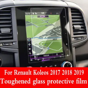 Филм от Закалено Стъкло За Renault Koleos 2017 2018 2019 Авто Навигационния Екран Протектор Аксесоари за интериора на колата