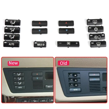 14 бр./компл. Капачката на бутона за превключване на контролния панел за контрол на климата за кола за BMW серия 5 E39 1996-2002 За BMW E53 1998-2006