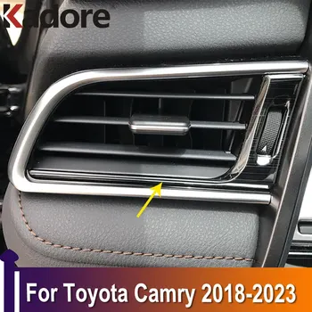 За Toyota Camry 2018-2020 2021 2022 2023 Предната Страничен Капак Отдушник Тапицерия Тапицерия Формоване Стайлинг Аксесоари За Интериора