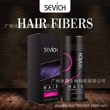 Еднократна прах за растителни коса sevich hair fiber 25 г
