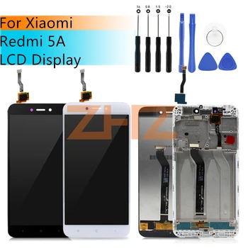 За Xiaomi Redmi 5A LCD дисплей С Сензорен Екран Тест Добър Дигитайзер В Събирането на Замяна за Xiaomi Redmi 5A Глобалната Версия на Hacrin