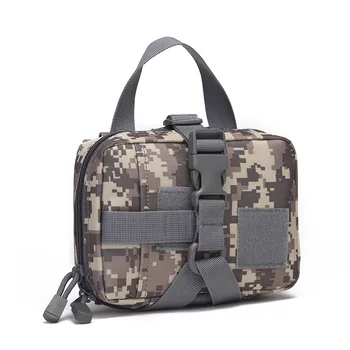 Тактическа поясная чанта Military Molle Quick Release Комплект за първа помощ и Медицински пособия за къмпинг, лов и EDC Пакет за оцеляване на открито