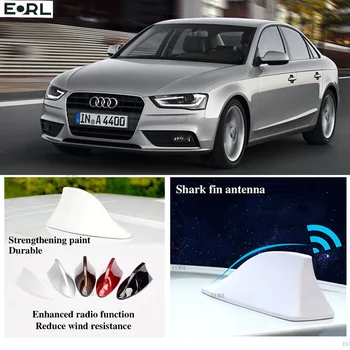 За Audi A4 Антена във формата на акула акула, усилвател FM сигнал, суперантенны, водоустойчив усилвател на сигнала, радио антени FM/AM