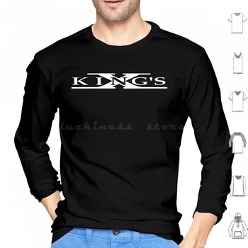Бестселър, hoody с логото на Kings X, памучен hoody с дълъг ръкав, лого Kings X, Лого Dbd, Бестселър, Необходим, Най-продаваният