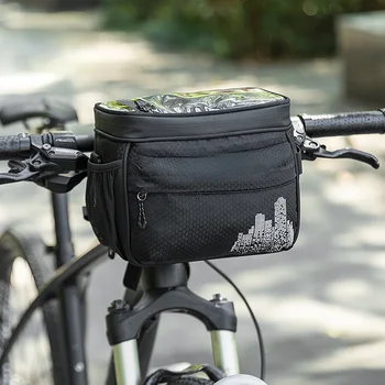 Велосипедна Предната Чанта За Съхранение На Пътни Вечери, Чанта За Носене На Волана, Чанта За Съхранение На Чанти, Крайградски Транспорт