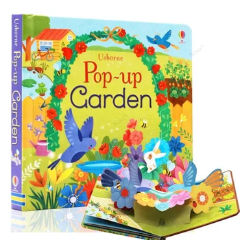 Usborne Pop Up 3D Flap Picture Английски книги за деца Приказка, Книга за четене на английски език, Образователни играчки Монтесори Детски подарък