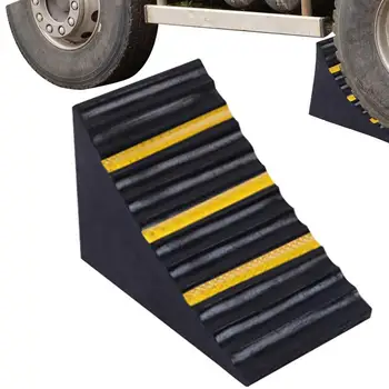 Хонорар гуми от Каучук колесни блок с светоотражающей лента на Притежателя на Подходящи гуми за вашия автомобил, камион или ремарке Защита на превозното средство