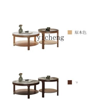 ГГ Мебели от масивно дърво в японски стил, Каменна печка, холна масичка, Малък апартамент, хол, Домашно маса