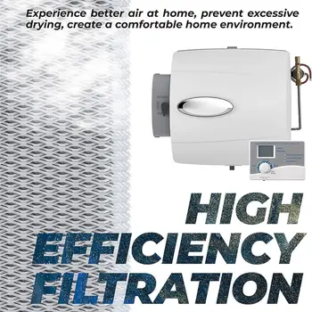 Филтър за овлажнител на въздуха от алуминиево фолио, Здрав Ремонт Филтър за водна панел, Универсален за Aprilaire/Honeywell