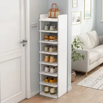 Функционален шкаф за обувки в коридора: - компактно решение за съхранение в хола и общежитието