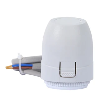 Клапан за подгряване на пода NC AC 230 В Колектор на електрическа топлинна диск на термостата подгряване на пода