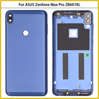 Новост За ASUS Zenfone Max Pro ZB601KL Задната част на Кутията на батерията ZB601KL Корпус Задната Врата Смяна Пластмасов корпус