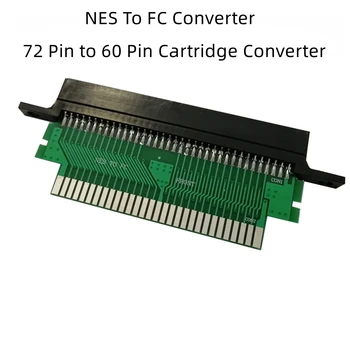 Конвертор слот касети For NES в ФК преобразува 72-информация за контакт 8-битова игра на картата в 60-информация за контакт, за да игрални конзоли ФК