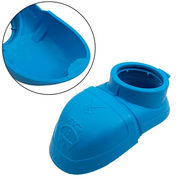 Капачка на резервоара за предното стъкло на синьото Предпазва от проливането на течност, пулверизатор TPE Практичен аксесоар 100% чисто Нов
