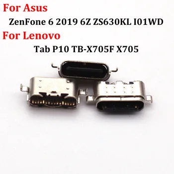 1-10 бр. USB Зарядно Устройство, Порт за Зареждане Конектор на Докинг станция За ASUS ZenFone 6 2019 6Z ZS630KL I01WD Lenovo Tab P10 TB-X705F X705