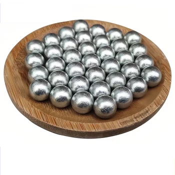 100ШТ Твърди алуминиеви топки калибър 0,43, 1,8 грама, Топки за самозащита, Подходящи за PPQ, TPM1, TPM2, T4E, HK 416D, Gen5, RAM