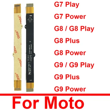 LCD дънна Платка Гъвкав Кабел За Motorola Moto G7 G8 G9 Play G7 G8 G9 Power G8 G9 Plus Конектор на Дънната Платка Гъвкава Лента Резервни Части
