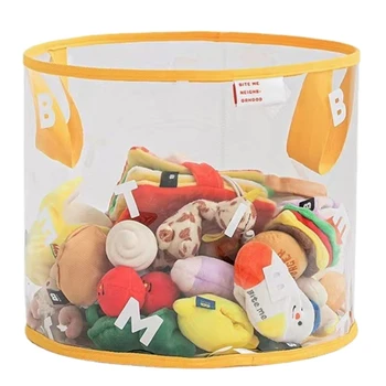 Преносим кутия за съхранение на играчки за домашни любимци, детска стая, детска стая, спалня 090C