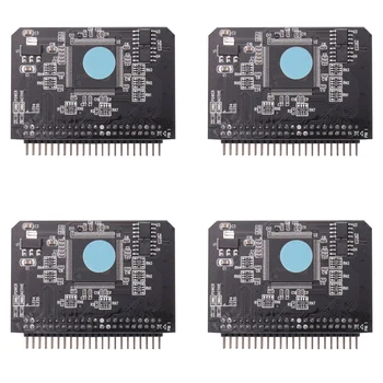 4X Карта с памет SD SDHC, SDXC и MMC в IDE 2.5-инчов 44-пинов штекерный адаптер V Конвертор
