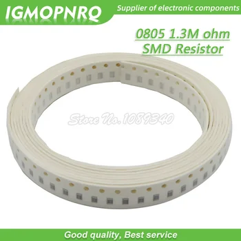 300шт 0805 SMD Резистор 1,3 М Ом Чип-резистор 1/8 W 1,3 М 1 М3 Ω 0805-1,3 М