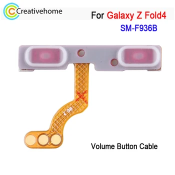 Оригиналния гъвкав кабел бутони за регулиране на силата на звука за Samsung Galaxy Z Fold4 SM-F936B, дубликат част на телефона