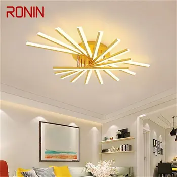 Плафониери RONIN Nordic, модерни и креативни крушки, led осветителни тела за хол и трапезария