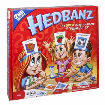 Играта HedBanz 2nd Edition - игра с бързи въпроси 