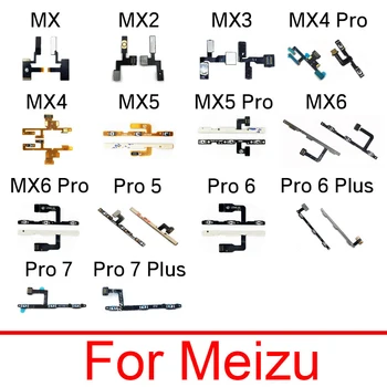 Гъвкав кабел за Включване/Изключване на Звука на Храна За Meizu MX2, MX MX3 MX4 MX5 MX6 Pro 5 6 7 Plus Ключ Регулиране на силата на Звука на Хранене Гъвкави Ленти Детайли