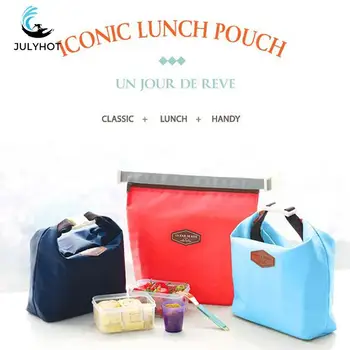 Модерен преносим термоизолированная чанта за обяд, чанта-хладилник за обяд, чанта за съхранение, дамска чанта, голяма пазарска чанта за хранене Picinic, самозалепваща опаковка