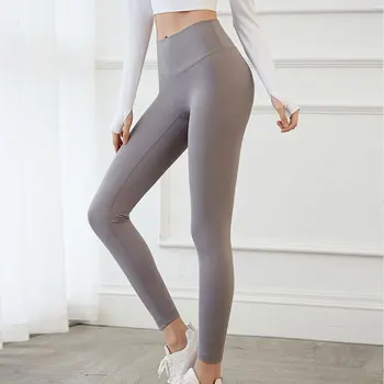 Дамски гамаши за фитнес пълна дължина 2020, суперэластичные панталони за джогинг, удобни и прилепнали панталони за йога, дамски тесни панталони