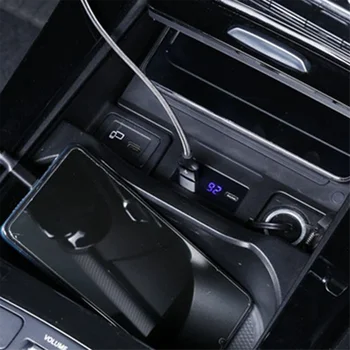 15 Вата Кола QI Безжично Зарядно Устройство Бързо Зарядно Устройство, Калъф за Зареждане на Телефона Mercedes Benz A 2019-2023 CLA GLB 2020-2023
