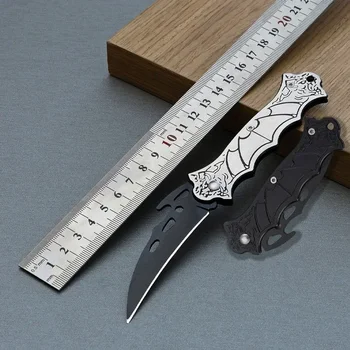 Открит Мини-Нов Забавен нож Batknife, Сгъваем Нож, Многофункционален Портативен Нож за ключове, Нож с висока твърдост.