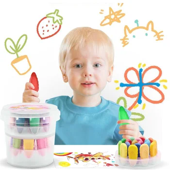 Комплект детски моливи за рисуване с кофички за съхранение на Леки Пособия за рисуване за деца