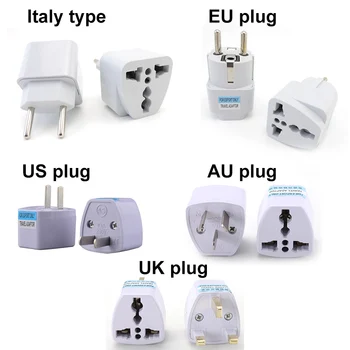 Универсален монтаж на стена зарядно устройство ac Адаптер Преобразувател на Пътния 2-пинов конектор за US/UK/AU/DE/itlay Plug EU