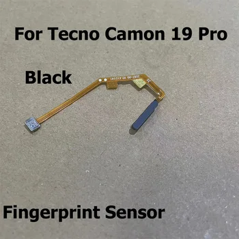 Оригиналната нов бутон Home Сензор за пръстови отпечатъци Гъвкав кабел за Tecno Camon 19 Pro Ci8 Бутон за Връщане докосване на меню Лентата докосване на сензора