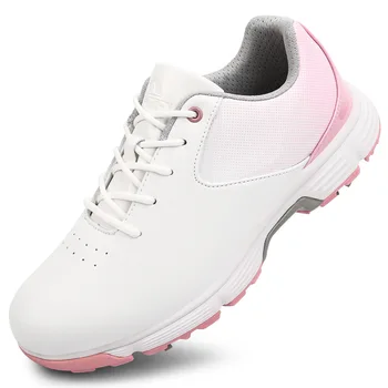 Водоустойчив Дамски обувки за голф, Обувки за голф, за Мъже, Спортни Обувки за голф игрище на открито, Класически Мъжки Маратонки за голф, Размер 36-43