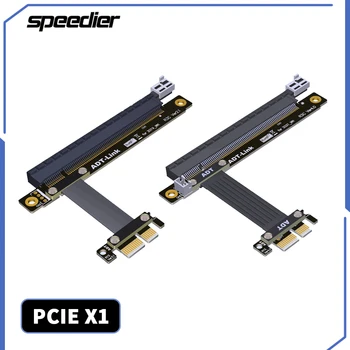 ADT-Link PCIExpress 4.0 X1-X16 Кабел За Свързване на видео карта PCIe 1x 16x 4.0 Удължител За Майнинга За GPU графична карта NVidia AMD