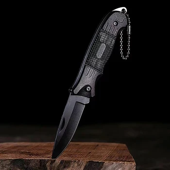 Походный Джобен Сгъваем нож С острие от неръждаема стомана с висока твърдост, Многофункционални джобни ножчета, нож за оцеляване на открито